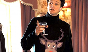 Marc Darcy dans Bridget Jones lors de la soirée de Noël.